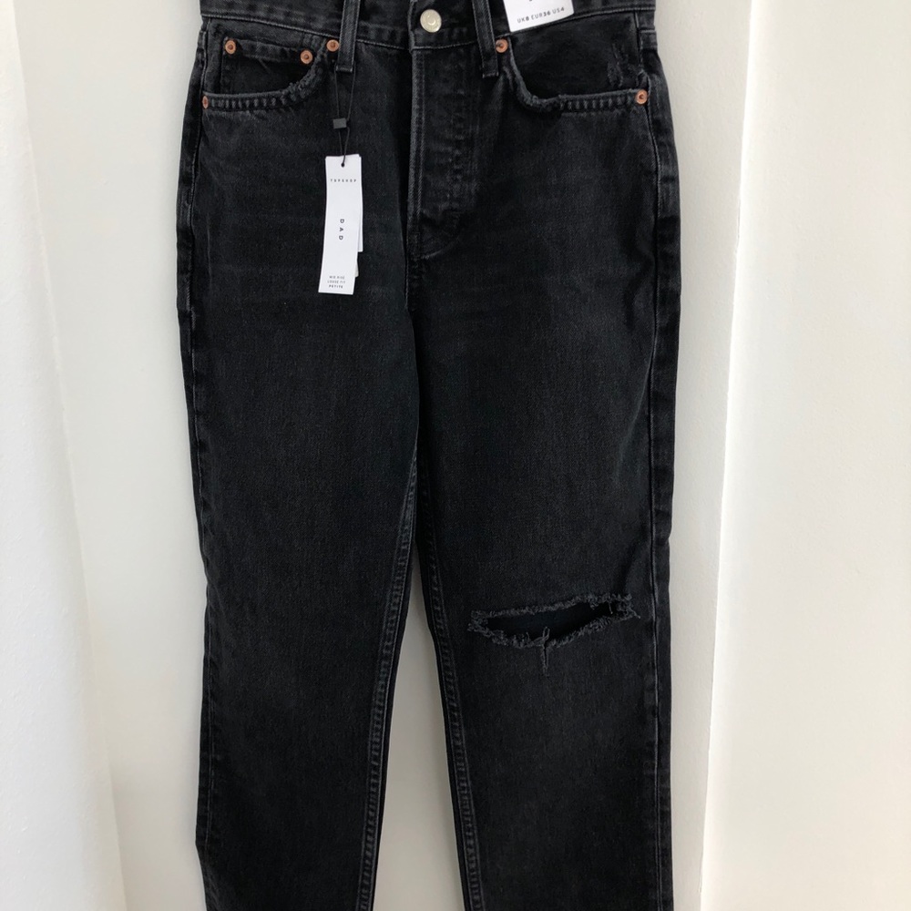 Topshop Dad black jeans